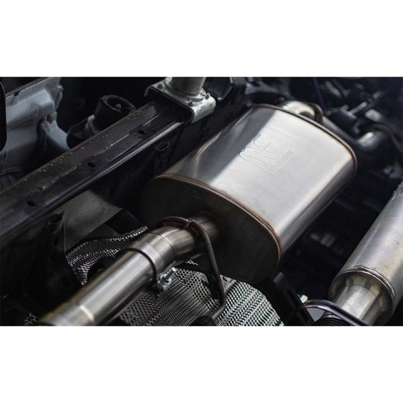 MagnaFlow Exhaust Products 22-  Toyota Tundra 3.5L Cat Back Exhaust System MAG19601 19601 Photo - Mounted