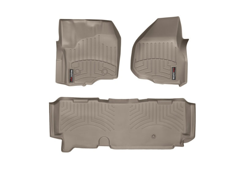 WeatherTech WT FloorLiner - Rear - Tan Floor Mats Floor Mats - Rubber main image