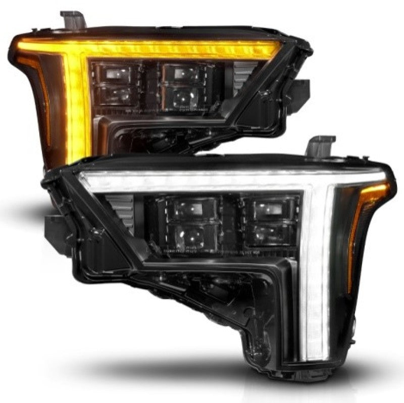 ANZO 22-24 Toyota Tundra (w/Factory LED Refl.) Z-Series Full LED Proj Headlights - Driver Side ONLY 111599X-L