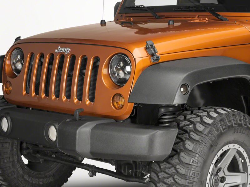 Raxiom 07-18 Jeep Wrangler JK LED Side Marker Lights- Smoked J106752 J106752 Photo - Close Up