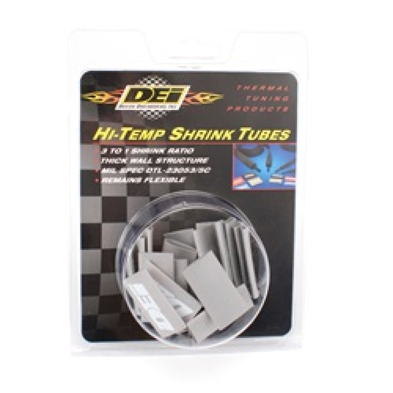 DEI Hi-Temp Shrink Tube 12mm x 1.5in - Gray 10801 10801 Photo - in package