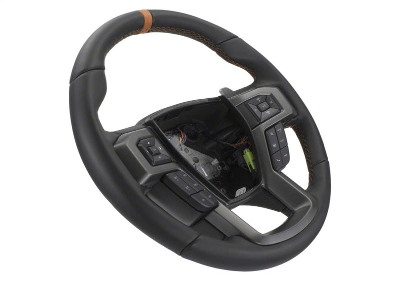 Ford Racing 2015-2017 F-150 Raptor Performance Steering Wheel Kit - Orange Sightline M-3600-F15ROR M-3600-F15ROR Photo - Unmounted