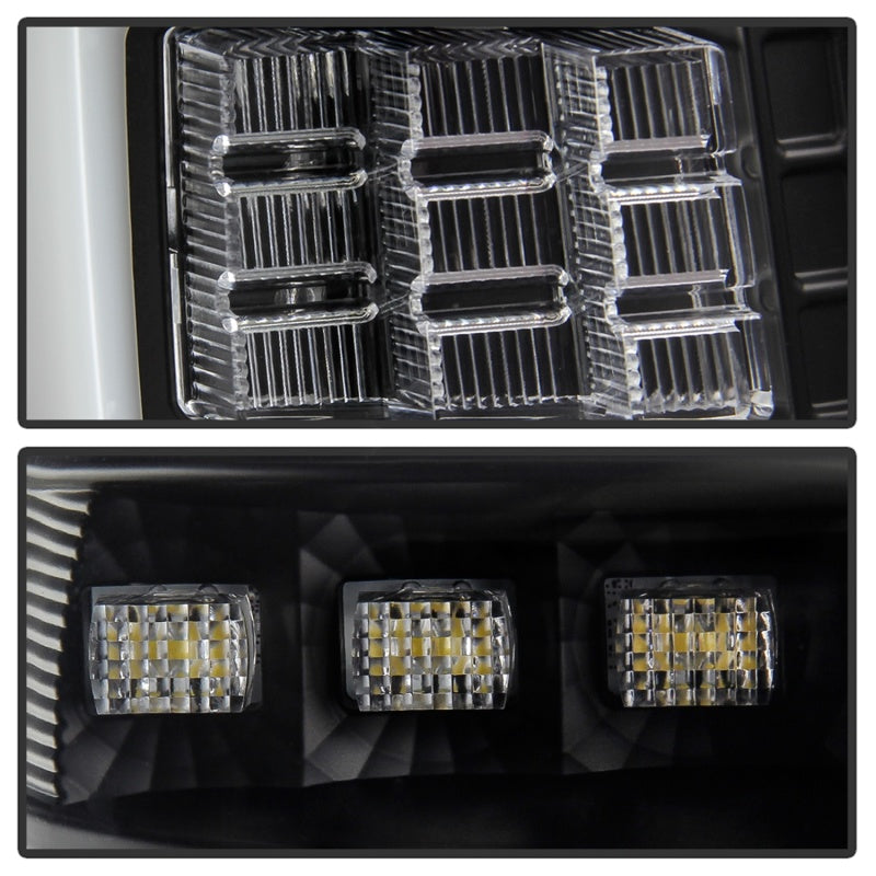 Spyder 99-04 Jeep Grand Cherokee - Light Bar Led Tail Lights - Black - ALT-YD-JGC99V3-BK 5086143 5086143 Photo - Unmounted