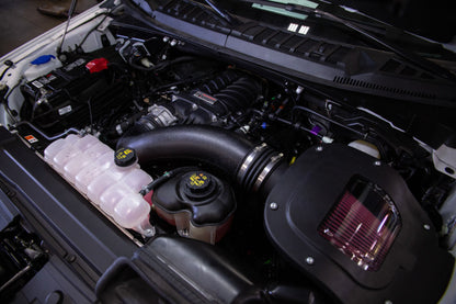 ROUSH 2018-2019 Ford F-150 5.0L V8 650HP Phase 1 Calibrated Supercharger Kit 422095 422095 Photo - Mounted