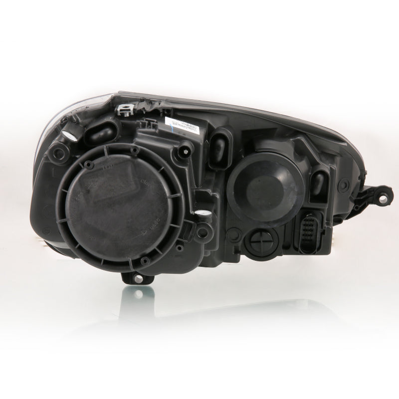 ANZO 2006-2009 Volkswagen Us Rabbit Crystal Headlight Black (Halogen Only) 121542 121542 Photo - Unmounted