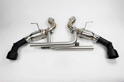 Mishimoto 2016+ Chevrolet Camaro Ss Dual-Tip Pro Axle-Back Exhaust w/ MMEXH-CAM8-16ADTPBK Photo - Primary