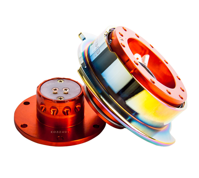 NRG Quick Release Gen 2.5 - Orange Body / Neochrome Ring SRK-250OR/MC SRK-250OR/MC Photo - Primary