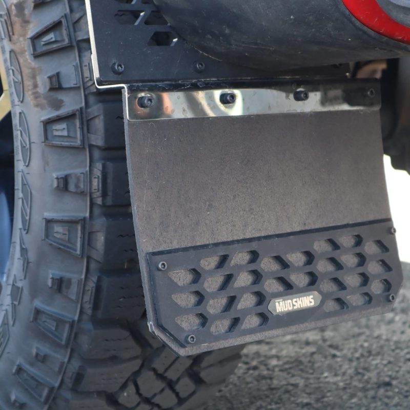 Putco 11-16 Ford SuperDuty - Set of 2 (Excl Dually Rear) Mud Skins - HDPE w/ Hex Shield 78250 78250 Photo - Primary