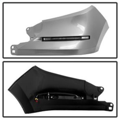 Spyder Toyota Tundra 14-16 Daytime LED Running Lights System-Silver FL-DRL-TTU2014-SIL 9032714 9032714 Photo - Unmounted