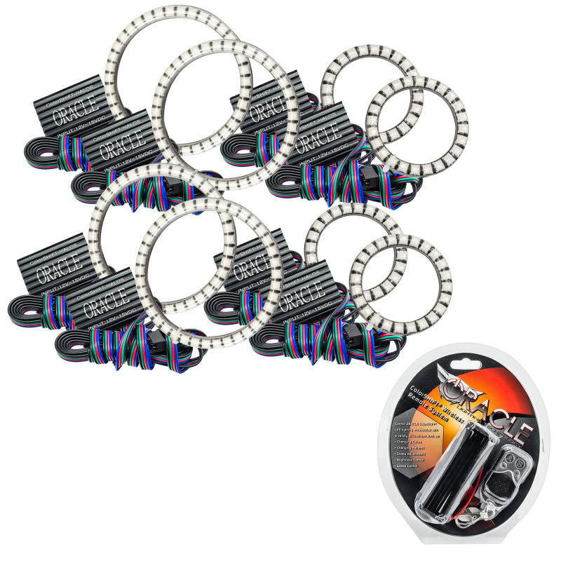 ORACLE Lighting Oracle Vector Jeep Wrangler JK Grille Halo Kit - ColorSHIFT 5835-330 5835-330 Photo - Primary