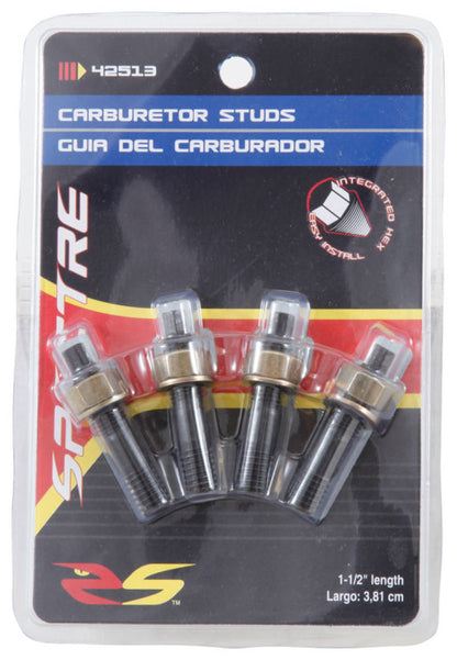 Spectre Carburetor Stud Kit w/Hardware 1-1/2in. 42513 42513 Photo - in package