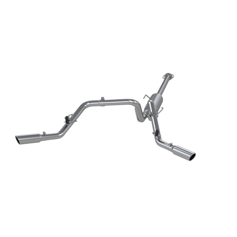 MBRP 05-13 Toyota Tacoma 4.0L EC/CC AL Dual Split Side Cat Back Exhaust S5328AL Photo - Primary