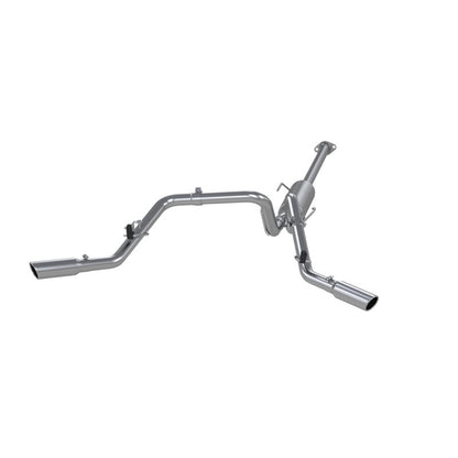 MBRP 05-13 Toyota Tacoma 4.0L EC/CC AL Dual Split Side Cat Back Exhaust S5328AL Photo - Primary