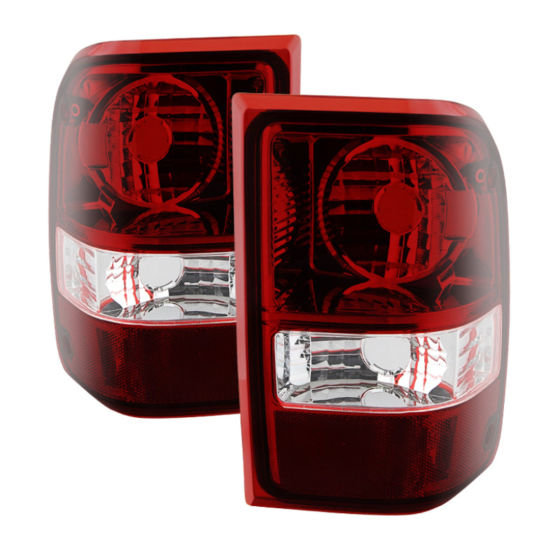 SPYDER Xtune Ford Ranger 01-11 OEM Style Tail Lights -Dark Red ALT-JH-FR06-OE-RSM 9028533 9028533 Photo - Primary