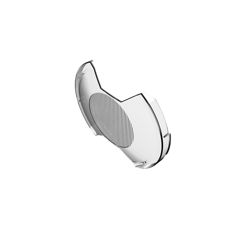 KC HiLiTES SlimLite 8in. LED Light Shield SAE Driving (Shield Only) - Clear 5209 5209 User 2