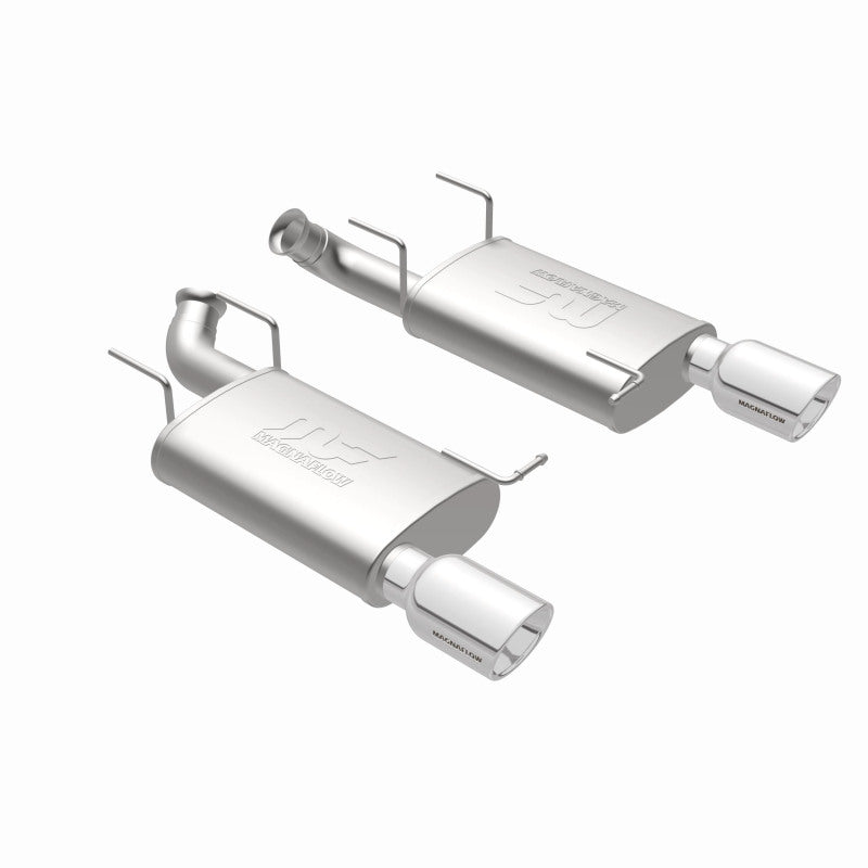 MagnaFlow Ford Mustang Street Series Axle-Back Performance Exhaust System 15595 360 Degree Image Set