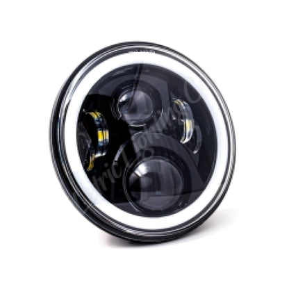 Letric Lighting 7in Led W/Full Halo Blk LLC-LHC-7DB LLC-LHC-7DB Photo - Primary