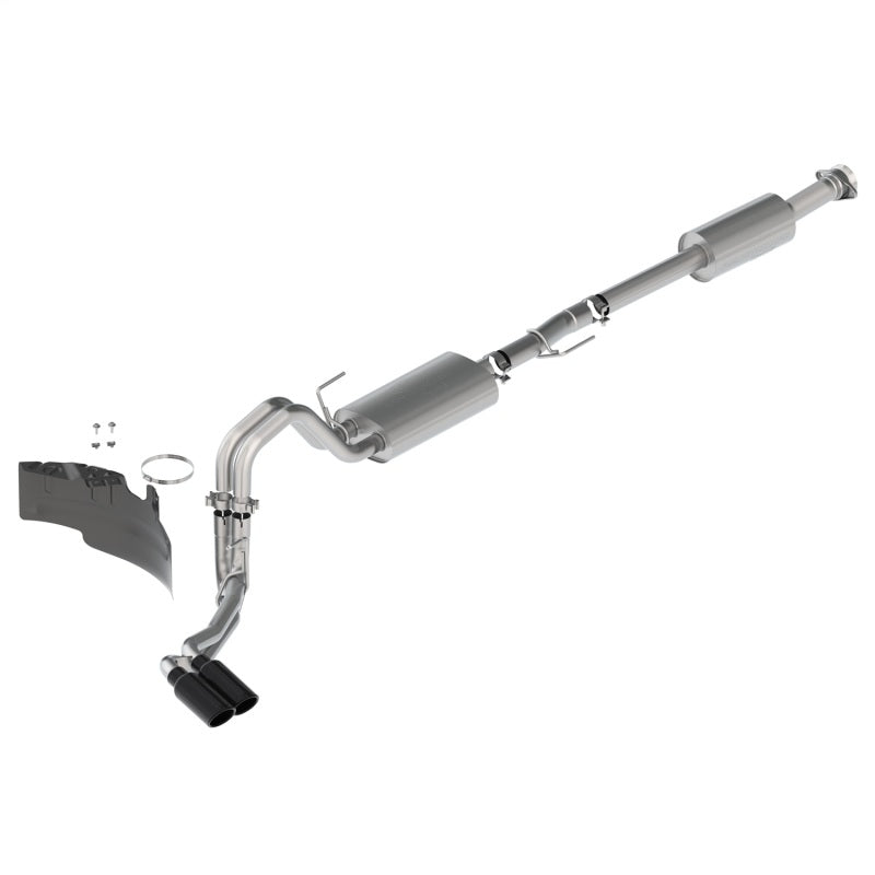 Ford Racing 21-22 F-150 2.7L/3.5L/5.0L Side Exit Touring Exhaust - Black Tips M-5200-FTBS M-5200-FTBS Photo - Primary