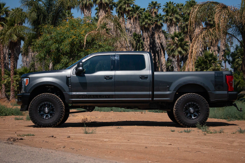 ICON Rebound 17x8.5 8x170 6mm Offset 5in BS 125mm Bore Satin Black Wheel 1817858150SB 1817858150SB Photo - lifestyle view