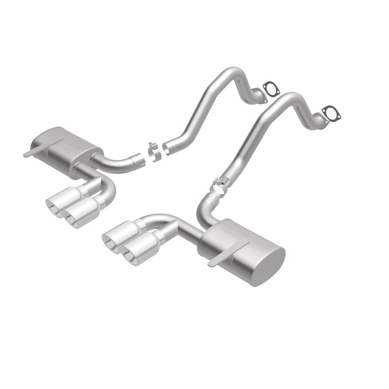 MagnaFlow Chevrolet Corvette Street Series Axle-Back Performance Exhaust System 16732 360 Degree Image Set
