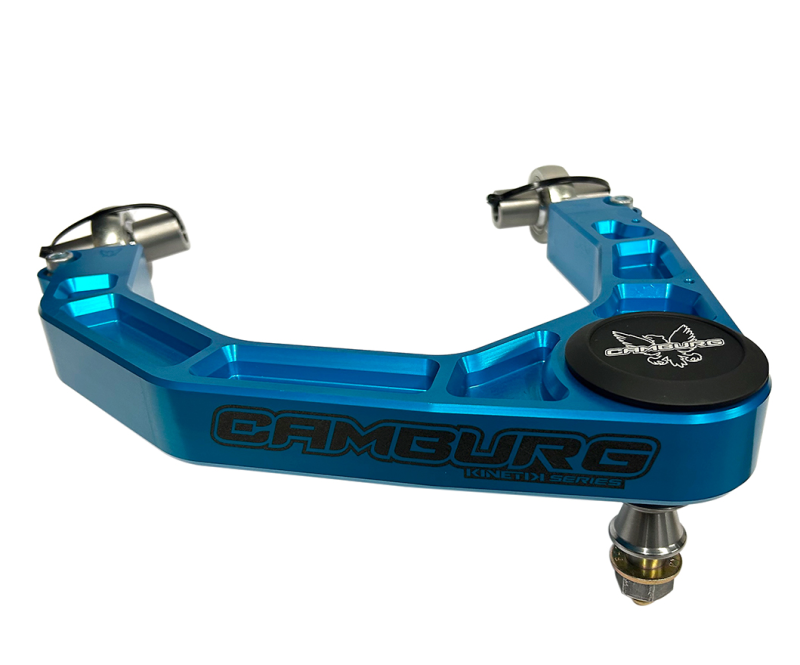 Camburg Ford Raptor 17-23 KINETIK V2 Performance Billet Uniball Upper Arms (King Blue) CAM-110233-BLU