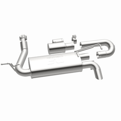 Magnaflow 07-18 Jeep Wrangler JK Overland Series Axle-Back Exhaust System 19668 19668 360 Degree Image Set
