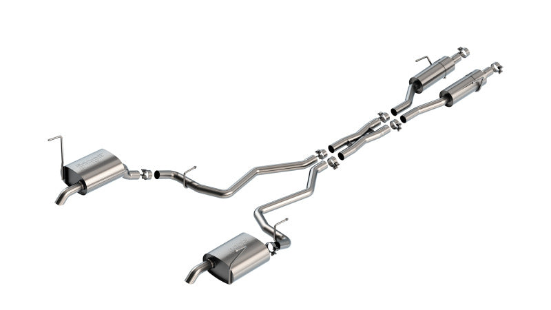 Borla 21-23 Jeep Grand Cherokee L S-Type Catback Exhaust Turndown Tips 140906 140906 Photo - Primary