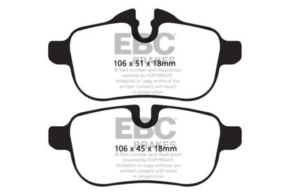 EBC Disc Brake Pad Set DP42046R Photo - Primary