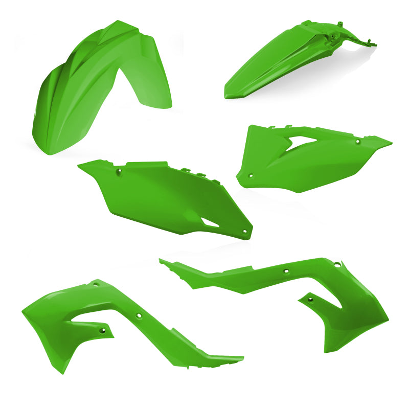 Acerbis 21+ Kawasaki KX250 KX250X/19-23 KX450 Plastic Kit - Green 2736280006 2736280006 Photo - Primary