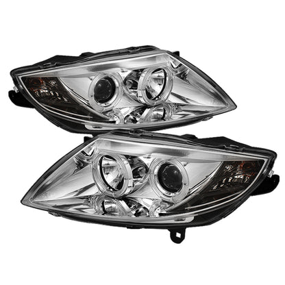 Spyder BMW Z4 03-08 Projector Headlights Xenon/HID Model Only - LED Halo Chrome PRO-YD-BMWZ403-HID-C 5029683 5029683 Photo - Primary