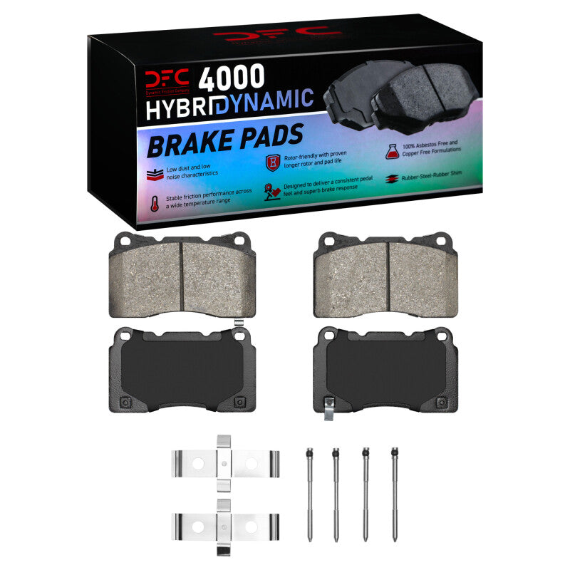 DFC DFC 4000 HybriDynamic Brake Pads Brakes, Rotors & Pads Brake Pads - OE main image