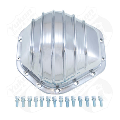 Yukon Gear & Axle Yukon Gear Polished Aluminum Cover For 10.5in GM 14 Bolt Truck YP C2-GM14T YP C2-GM14T Photo - Primary