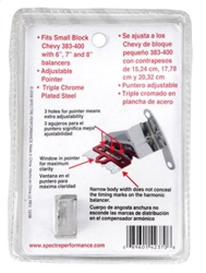 Spectre SB Chevy Timing Tab - Adjustable 4237 4237 Photo - in package