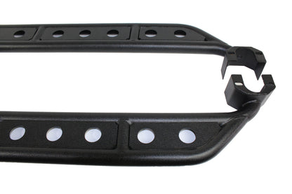 Fishbone Offroad 07-18 Jeep Wrangler JK 4 Door Steel Side Steps - Black Textured Powdercoat FB23070 FB23070 Photo - out of package
