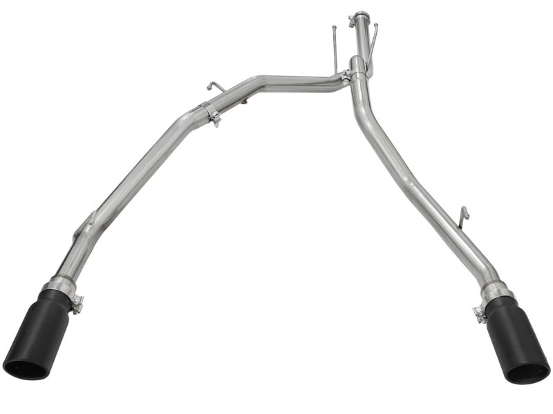 aFe  POWER 49-42041-B Large Bore-HD 409 SS DPF-Back Exhaust System 49-42041-B Photo - Unmounted