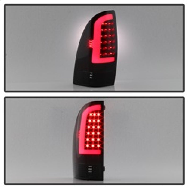 SPYDER xTune 05-15 Toyota Tacoma (Excl LED Tail Lights) LED Tail Lights - Blk Smk (ALT-ON-TT05-LBLED-BSM) 9038556 9038556 Photo - Unmounted
