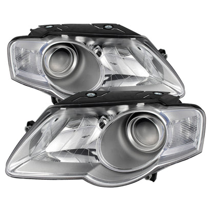 SPYDER Xtune Volkswagen Passat 06-10 (Halogen Only) Projector Headlights Chrome HD-JH-VWPAT06-C 9025570 9025570 Photo - Primary