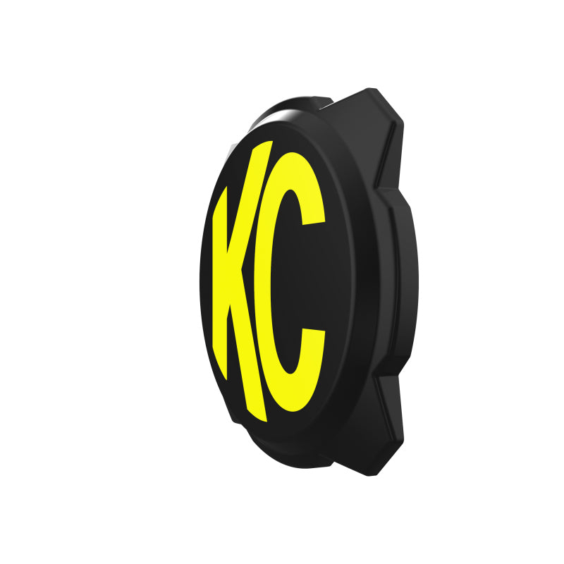 KC HiLiTES 6in. Hard Cover for Gravity Pro6 LED Lights (Single) - Black w/Yellow KC Logo 5111 5111 User 2