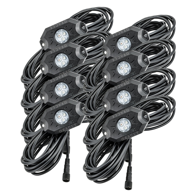 ORACLE Lighting Oracle Bluetooth + RF Underbody Rock Light Kit - 8 PCS - ColorSHIFT 5819-333 5819-333 Photo - out of package