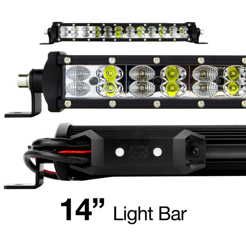 XKGLOW XK Glow RGBW Light Bar High Power Offroad Work/Hunting Light w/ Bluetooth Controller 14In XK-BAR-14 XK-BAR-14 User 1