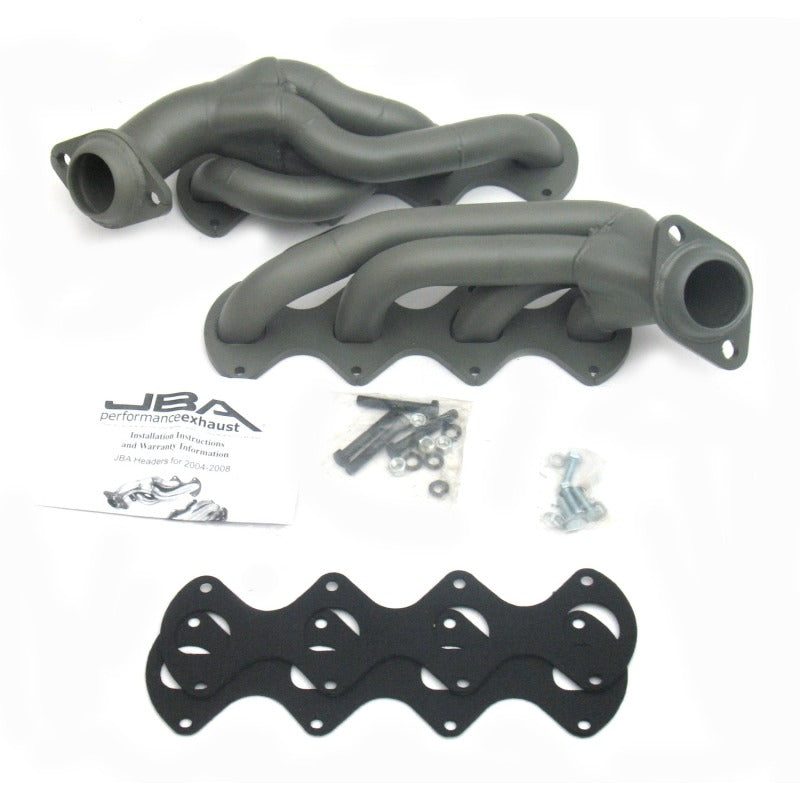 JBA 04-10 Ford F-150 5.4L 3V 1-5/8in Primary Ti Ctd Cat4Ward Header 1676SJT 1676SJT Photo - Primary