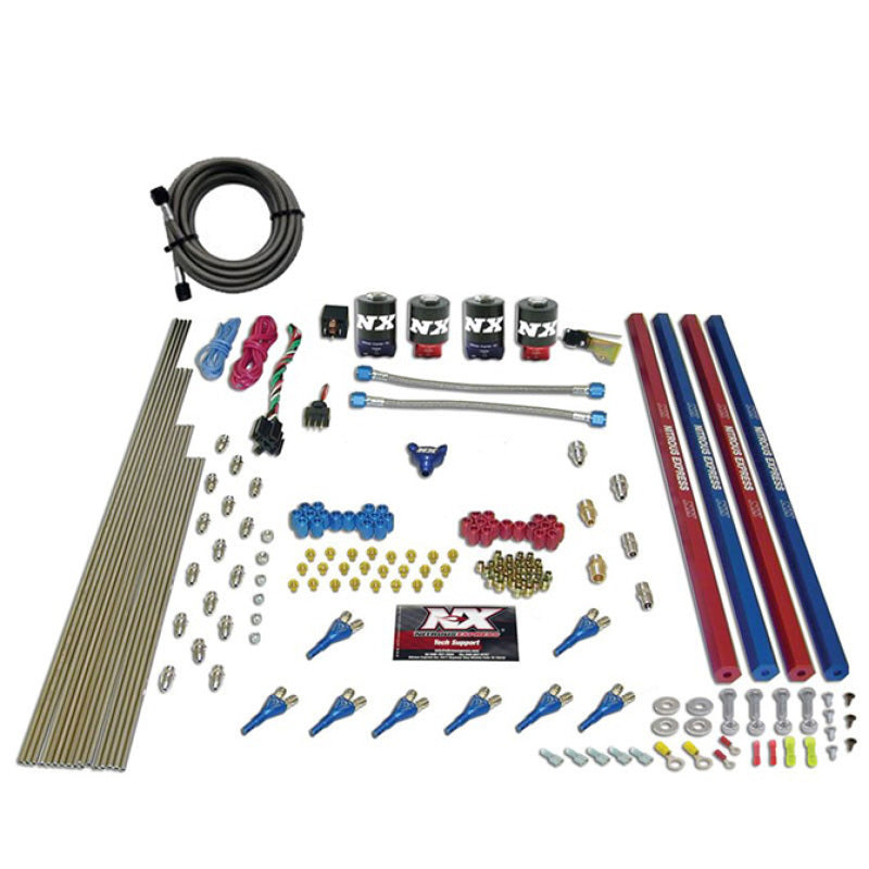 Nitrous Express Shark/Alc (250-650HP) 2 Solenoid Nitrous Kit w/o Bottle 90005-00 90005-00 Photo - Primary