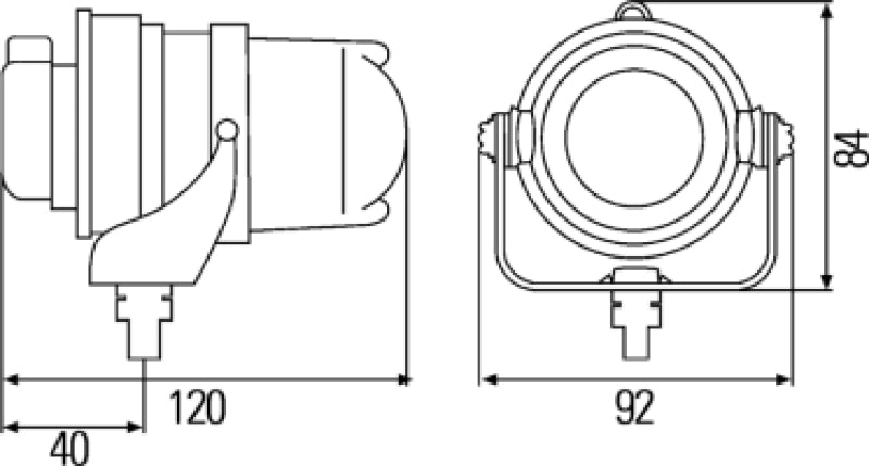 Hella Lamp Kit Micro DE XENON DRV BLK D2S 12V EC 008390801 008390801 Technical Drawing