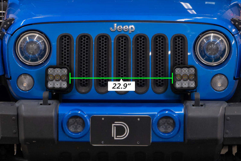 Diode Dynamics Jeep JK SS5 CrossLink Bumper Lightbar Kit Sport Driving DD7276 DD7276 User 4