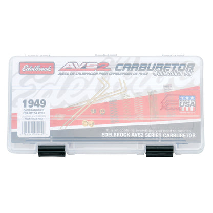 Edelbrock AVS2 Series Carburetor Calibration Kit 1949 Photo - Primary