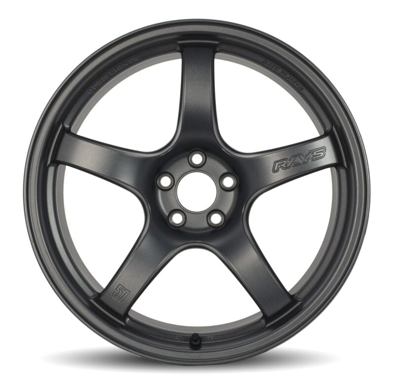 Gram Lights 57CR 18x8.5 +37 5-108 Glossy Gray Wheel WGCRV37RAG WGCRV37RAG User 1