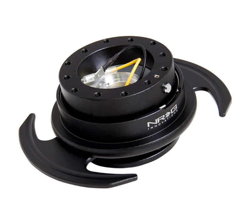 NRG 3.0 Quick Release Kit Black Body Black Ring with Handles SRK-650BK Photo - Primary