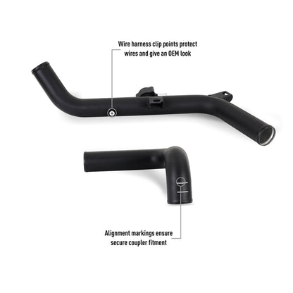 Mishimoto 21+ Ford Bronco 2.7L High Mount INT Kit BK Pipes SL Core MMINT-BR27-21HKBKSL MMINT-BR27-21HKBKSL User 1