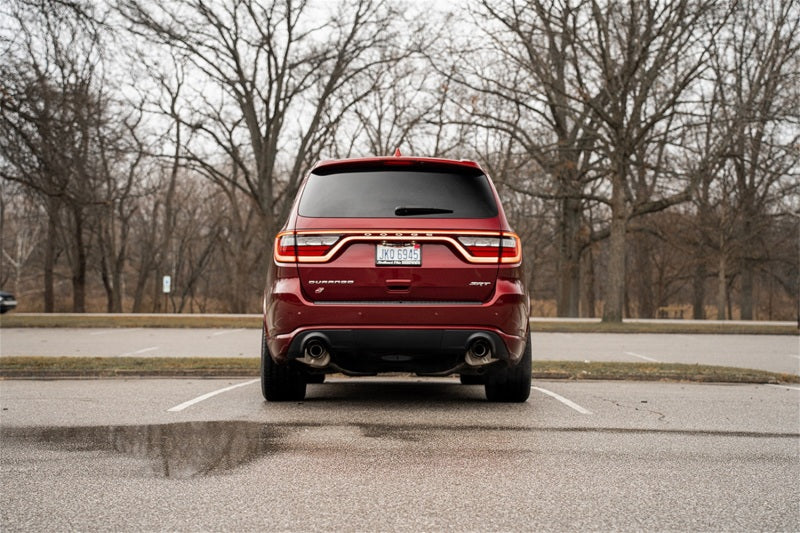CORSA Performance Corsa 18-22 Dodge Durango SRT 392 Cat-Back 2.75in Dual Rear Exit Sport 4.5in Black PVD Tips 21197BLK 21197BLK Photo - Mounted