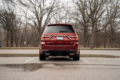 CORSA Performance Corsa 18-22 Dodge Durango SRT 392 Cat-Back 2.75in Dual Rear Exit Xtreme 4.5in Black PVD Tips 21198BLK 21198BLK Photo - Mounted